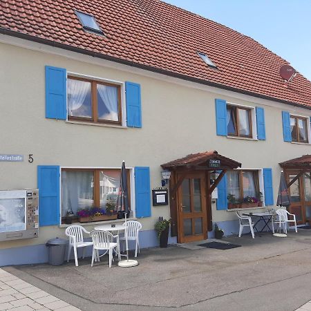 Gaestehaus Pension Waldhorn Weilen unter den Rinnen Buitenkant foto